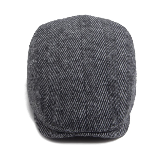 Heritage Herringbone Ivy Cap | Highland Winter Flat Cap | Urban Caps NZ