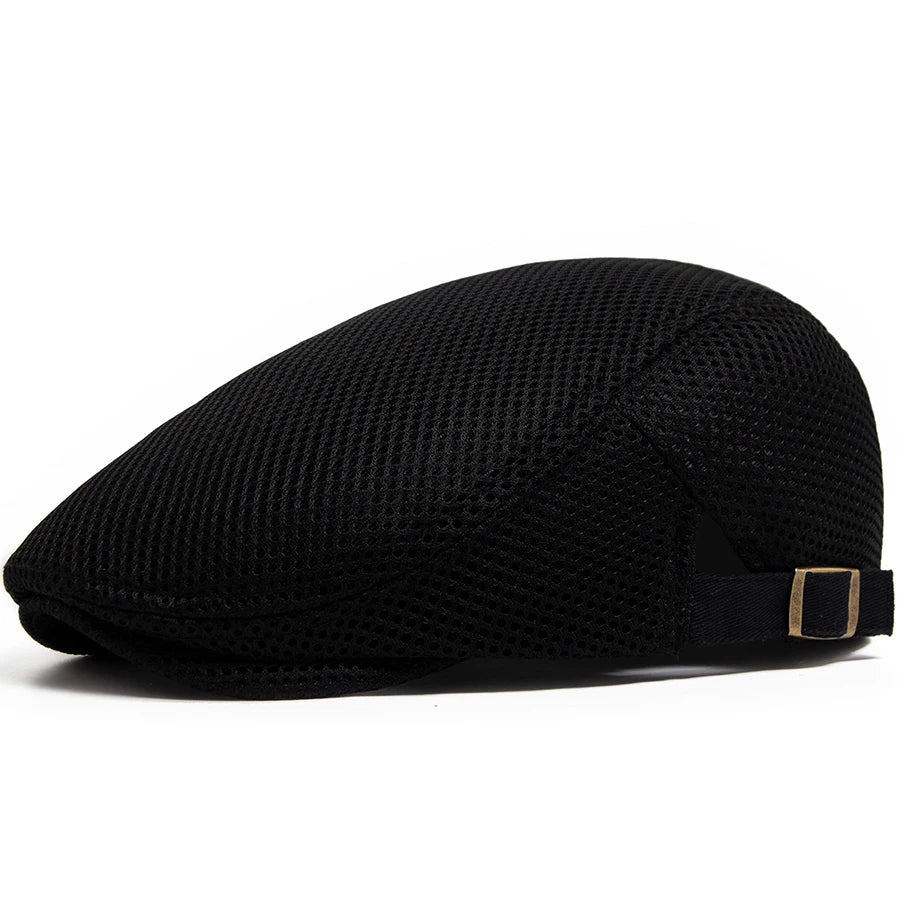 Breathable Mesh Ivy Cap | Country Summer Flat Cap | Urban Caps NZ