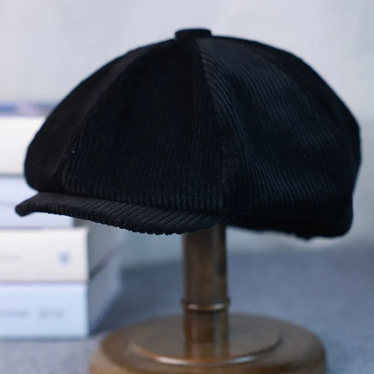 Warwick Corduroy Newsboy Cap