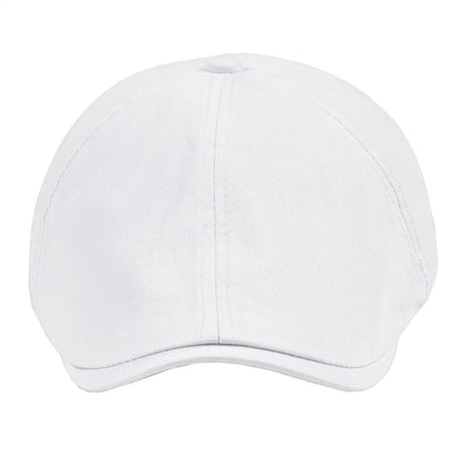 The Newmarket | Men's Cotton Twill Classic Ivy Flat Cap | Urban Caps NZ