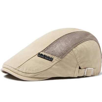 Breathable Duckbill Ivy Cap | Gentleman's Driving Flat Cap | Urban Caps NZ
