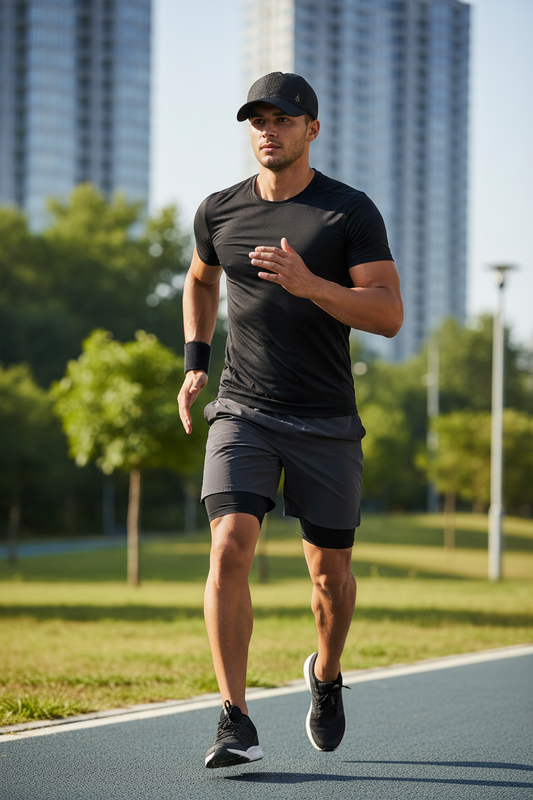 Urban Caps Active Running Cap – Breathable Quick-Dry Sun Protection Baseball Hat