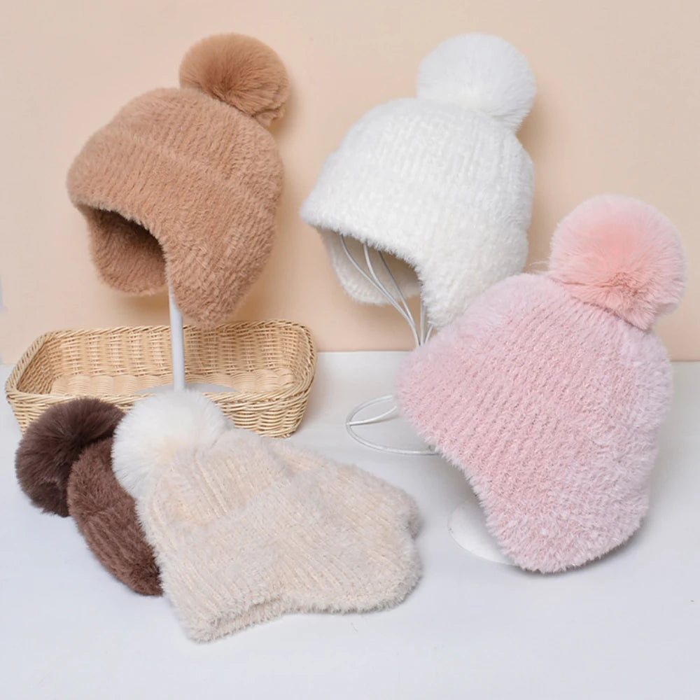Tiksi Knitted Trapper Beanie