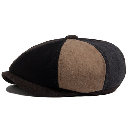Woollen Cloth Newsboy Cap | Warm British Heritage Cap | Urban Caps NZ