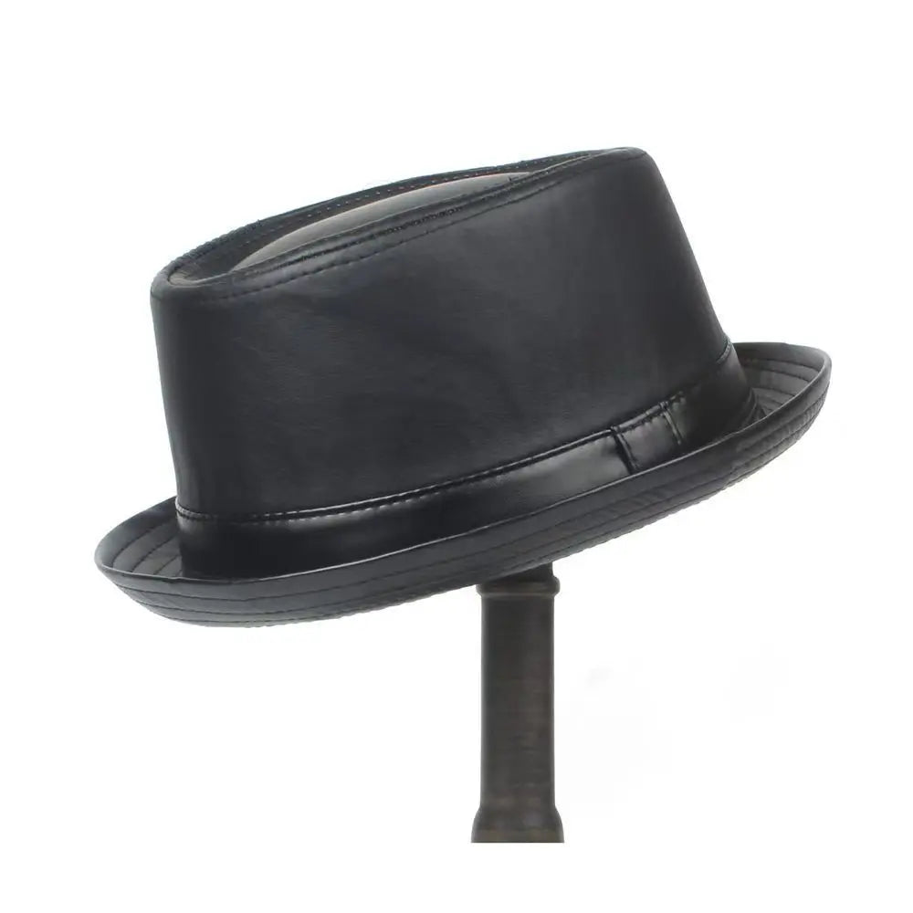 Kingsley Faux Leather Fedora