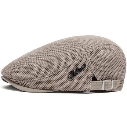 Breathable Mesh Ivy Cap | Country Summer Flat Cap | Urban Caps NZ