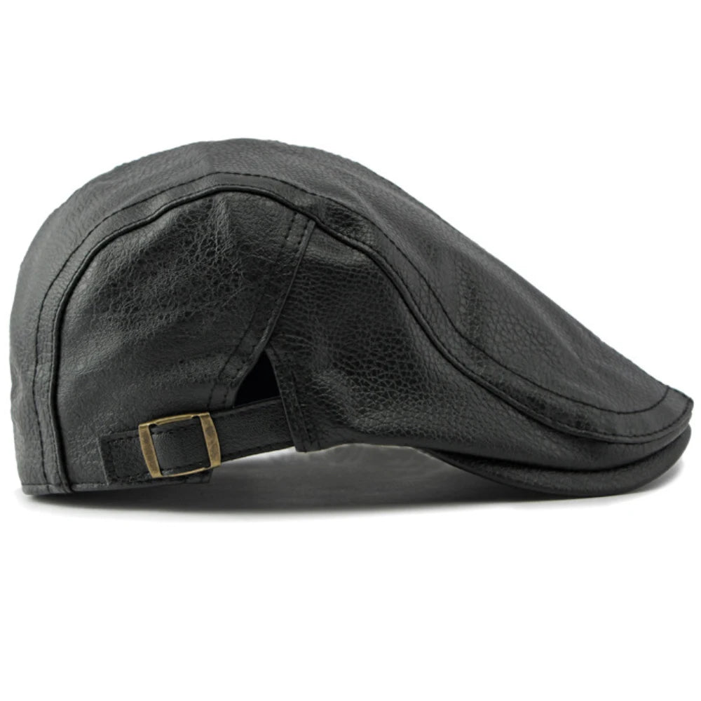 Avignon Faux Leather Ivy Cap