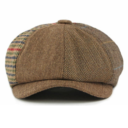 Arundel Plaid Wool Beret