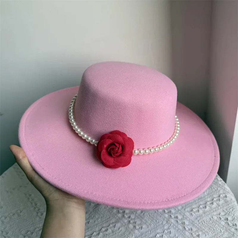 Chantilly Wide-Brim Felt Fedora
