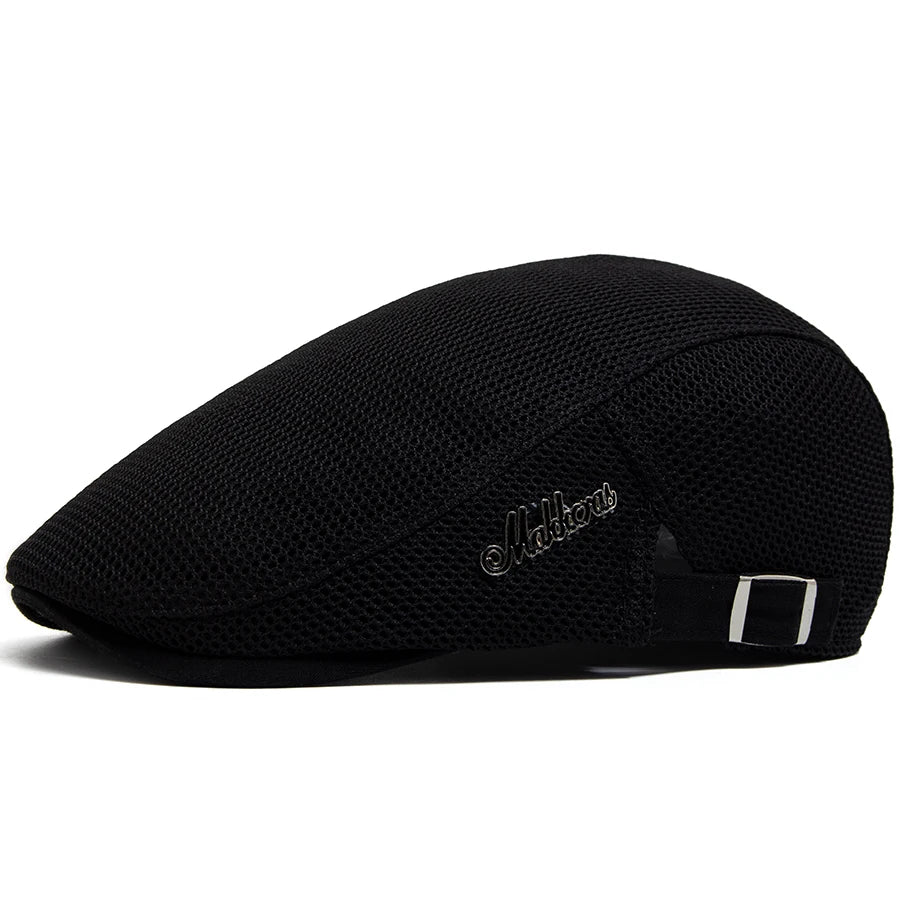 Breathable Mesh Ivy Cap | Country Summer Flat Cap | Urban Caps NZ
