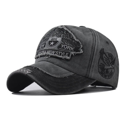 Pentagram Letter Embroidered Baseball Cap | Summer Sports Cap | Urban Caps NZ