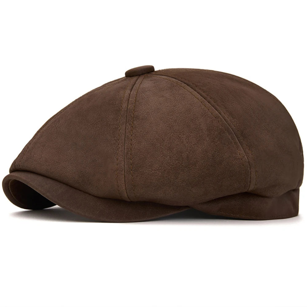 Strasbourg Premium Artist Beret in Coffee