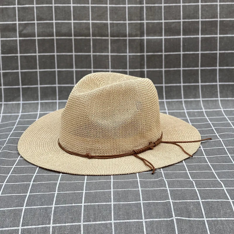 Bournemouth Wide-Brim Sun Hat in Beige