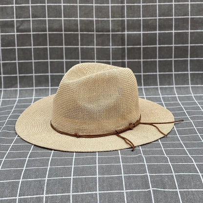 Bournemouth Wide-Brim Sun Hat in Beige