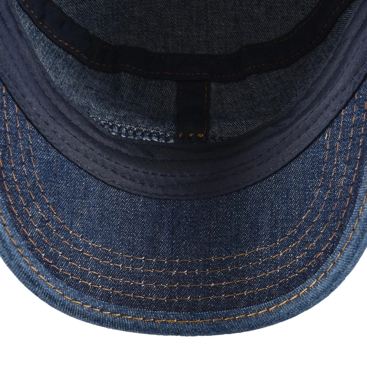 The Stockton | Men's Denim Washed Cotton Flat Top Army Cap | Urban Caps NZ