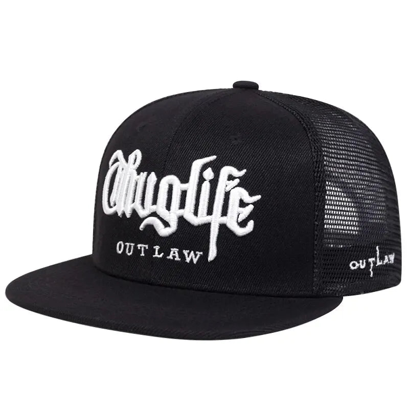 The Hackney | Street Life Embroidery Adjustable Snapback Cap | Urban Caps NZ