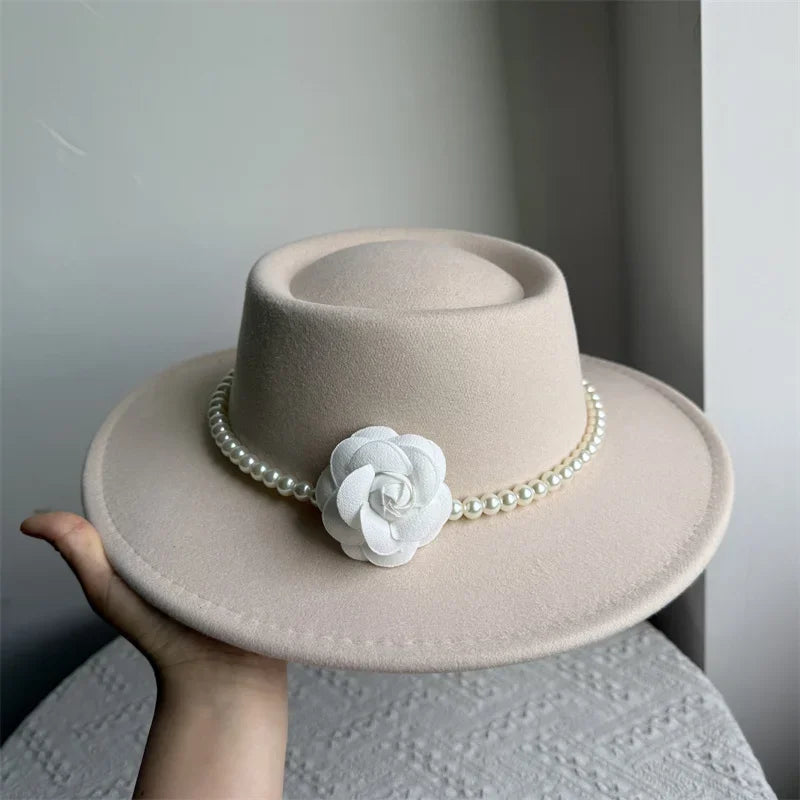 Chantilly Wide-Brim Felt Fedora
