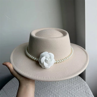 Chantilly Wide-Brim Felt Fedora
