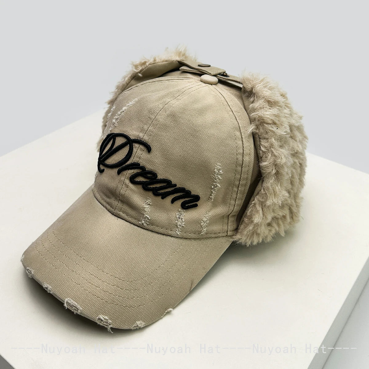 Bowery Distressed Baseball Cap in Lm