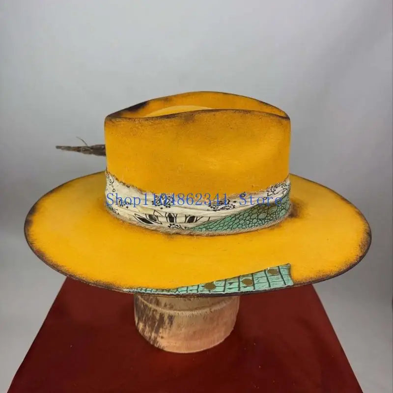 Cheyenne Wool Wide-Brim Hat