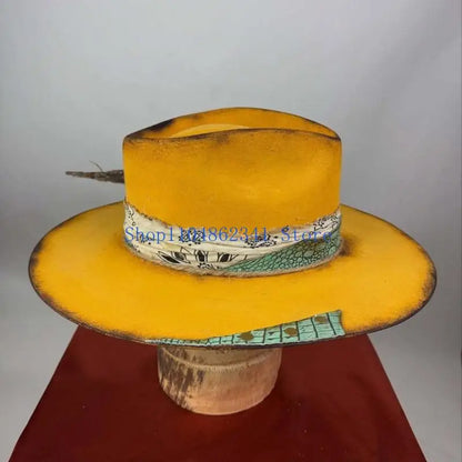 Cheyenne Wool Wide-Brim Hat