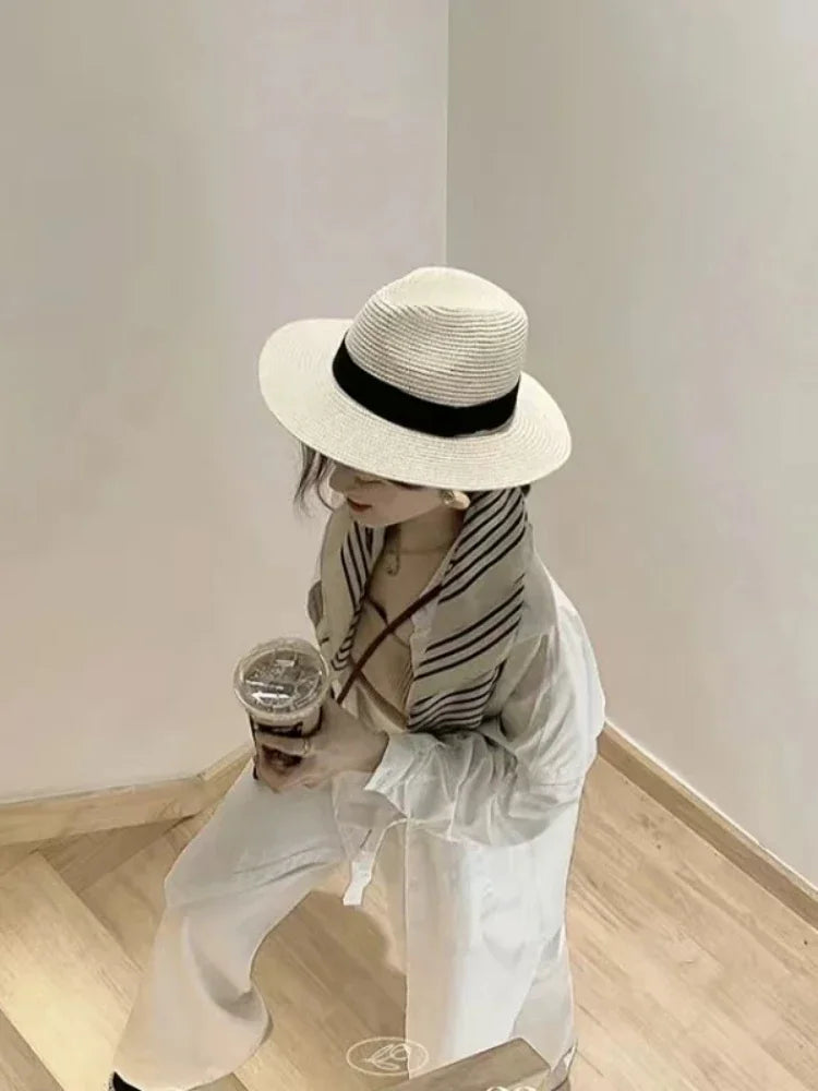 Riviera Short-Brim Straw Trilby