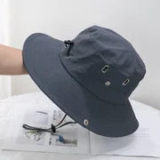 Japanese-Style Large Brim Fisherman Hat – Quick-Dry Sun Hat