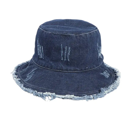 Salford Denim Bucket Hat - Casual And Versatile Denim Hat For Laid-Back Outfits Daily