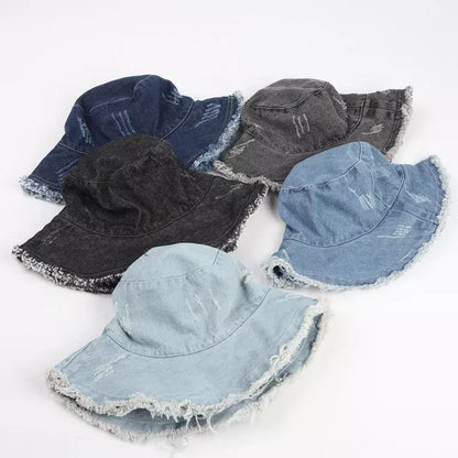 Salford Denim Bucket Hat - Casual And Versatile Denim Hat For Laid-Back Outfits Daily