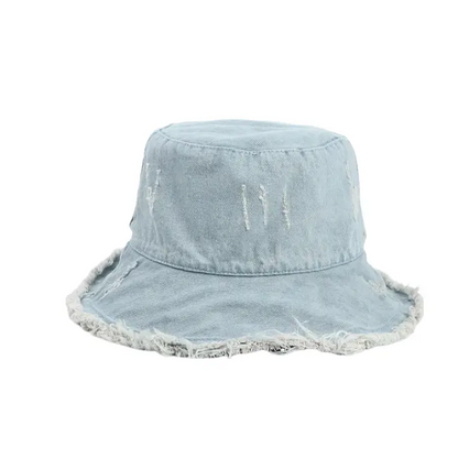 Salford Denim Bucket Hat - Casual And Versatile Denim Hat For Laid-Back Outfits Daily