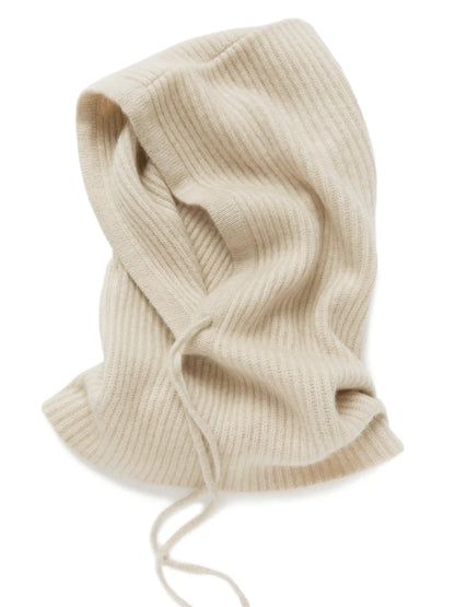 The Cairnwell | Women's 100% Wool Drawstring Balaclava Beanie | Urban Caps NZ
