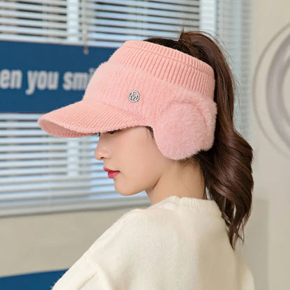 The Lapland | Fleece Knitted Earflap Beanie | Urban Caps NZ