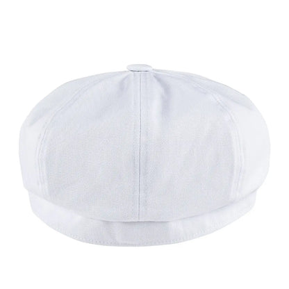 The Savile | Unisex Cotton Twill Oversized Newsboy Cap | Urban Caps NZ