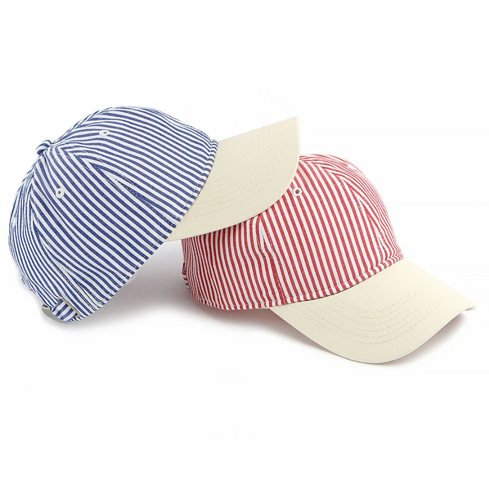 Putney Striped Sun Cap