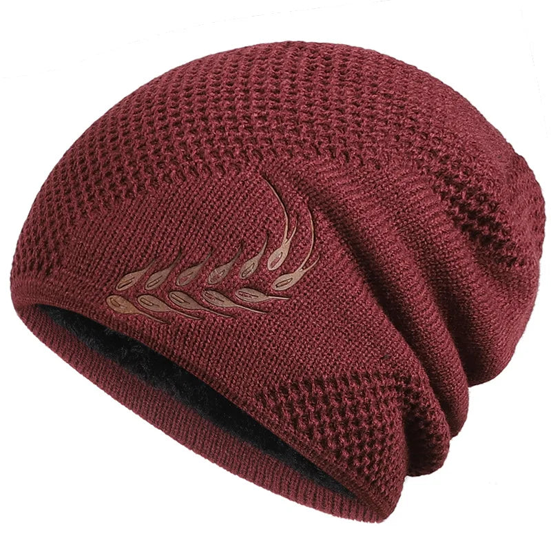 Spike Winter Lined Knitted Beanie - Urban Caps