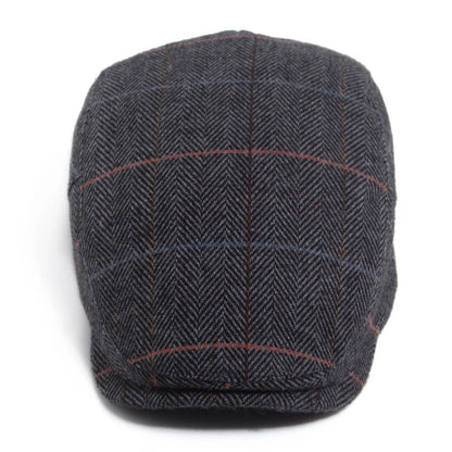 Woollen Herringbone Ivy Cap | Highland Heritage Flat Cap | Urban Caps NZ