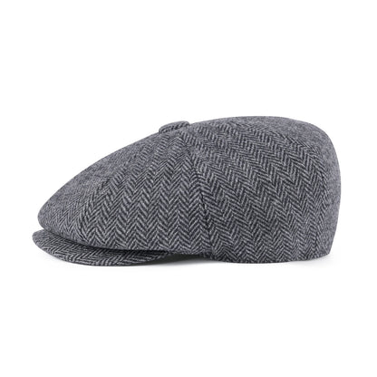 The Connemara | Men's Wool Tweed Snap-Brim Newsboy Cap | Urban Caps NZ
