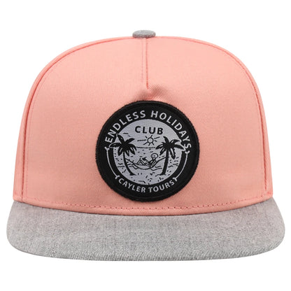 The Tropicana | Coconut Tree Beach Unisex Snapback Cap | Urban Caps NZ