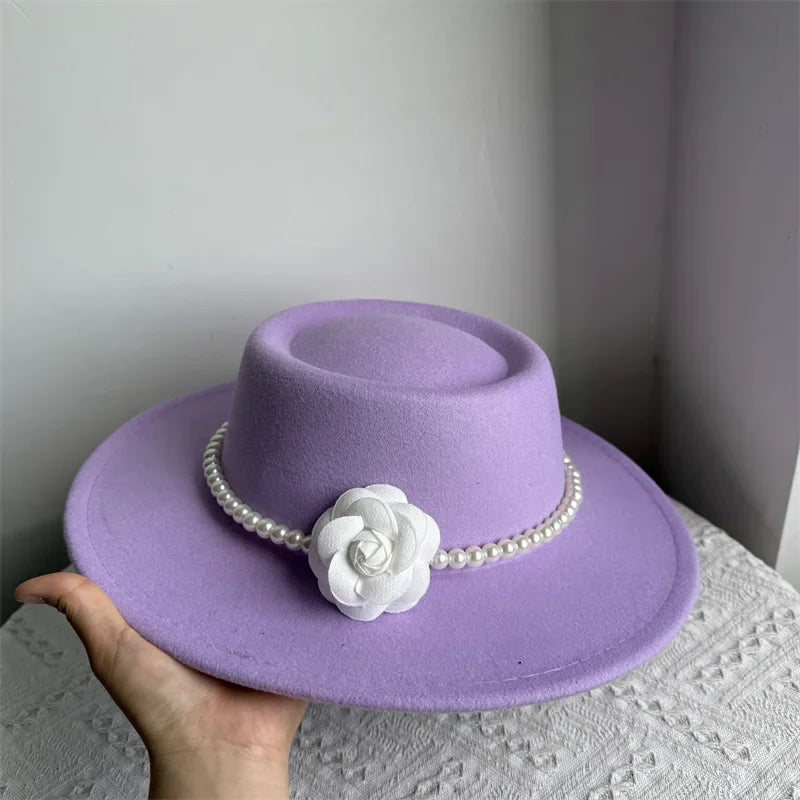 Chantilly Wide-Brim Felt Fedora