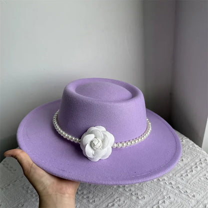 Chantilly Wide-Brim Felt Fedora