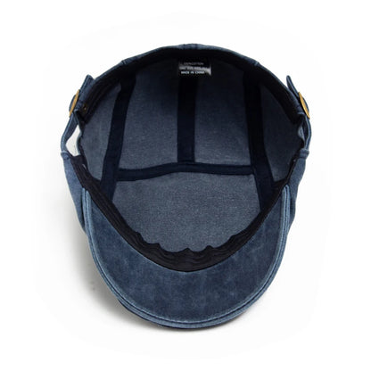 Solid Cotton Ivy Cap | Classic Vintage Flat Cap | Urban Caps NZ