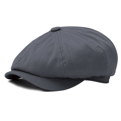 The Savile | Unisex Cotton Twill Oversized Newsboy Cap | Urban Caps NZ