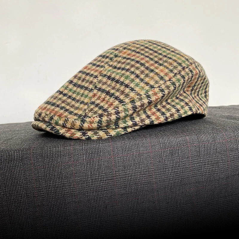 Canterbury Plaid Newsboy Cap