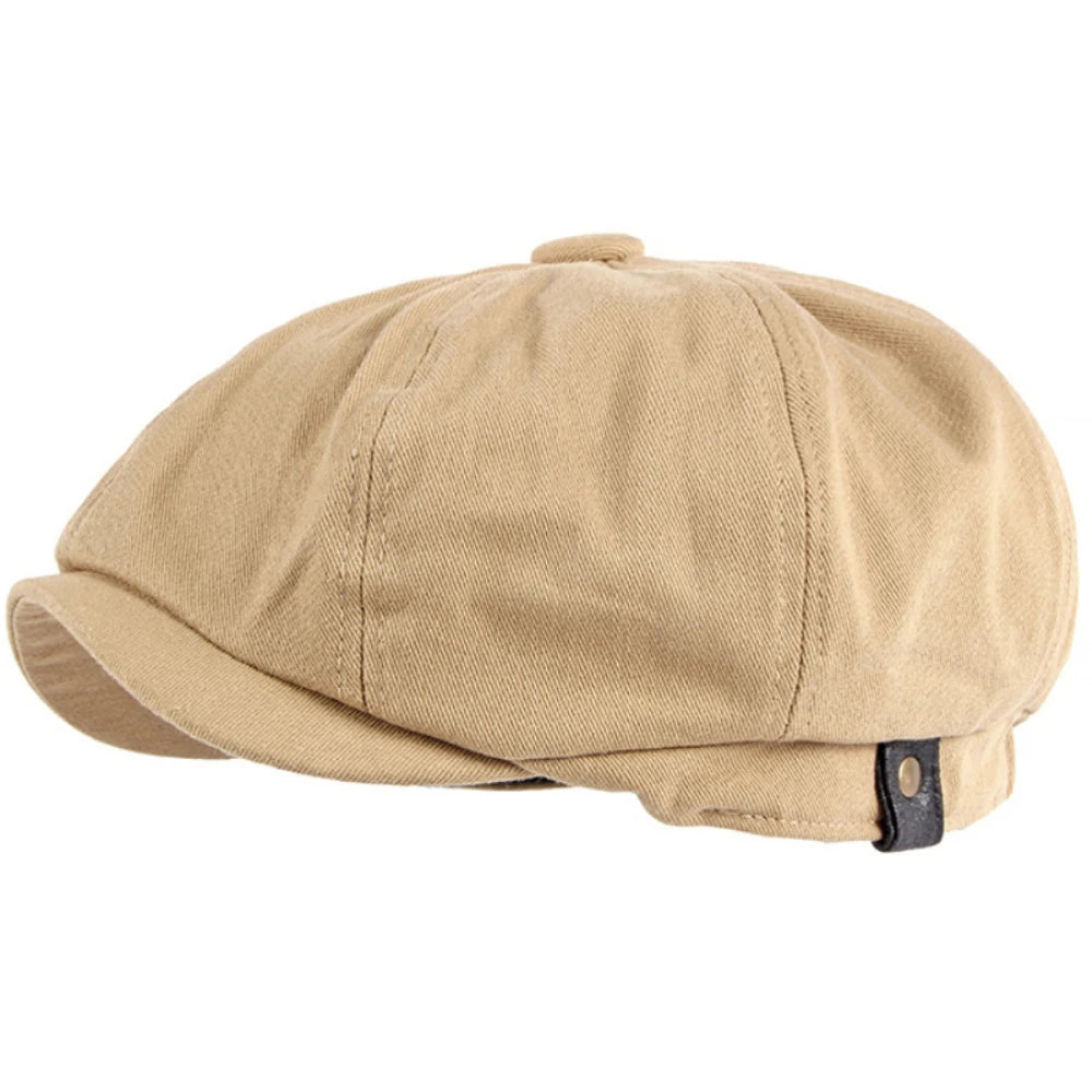Kentmere Cotton Artist Beret in Khaki