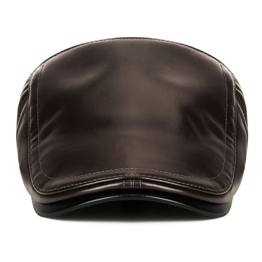 Aviemore Faux Leather Beret