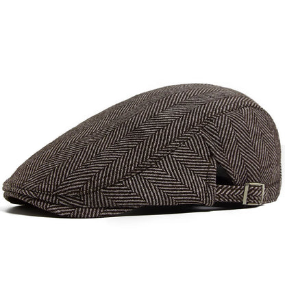 Heritage Herringbone Ivy Cap | British Country Flat Cap | Urban Caps NZ