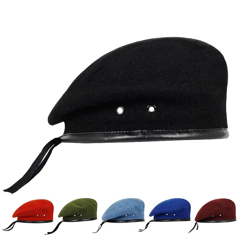The Montmartre | Unisex Warm Solid Colour Beret | Urban Caps NZ