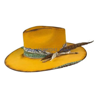 Cheyenne Wool Wide-Brim Hat