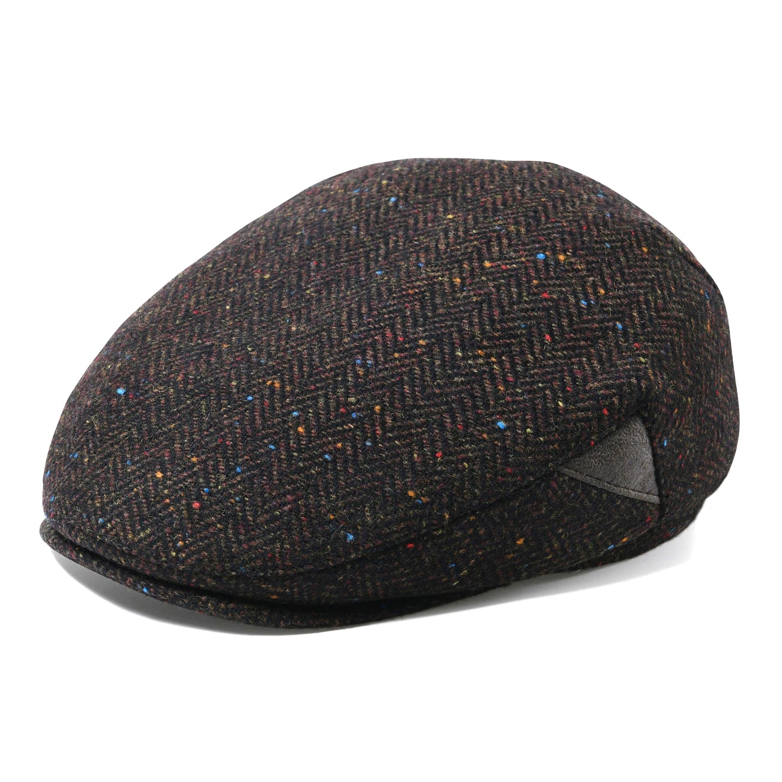 The Dingle | Unisex Wool Tweed Herringbone Irish Flat Cap | Urban Caps NZ