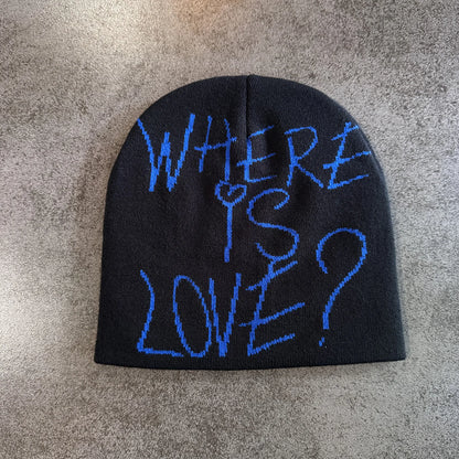 The Skullcap | Y2K Letter Knitted Hip Hop Beanie | Urban Caps NZ